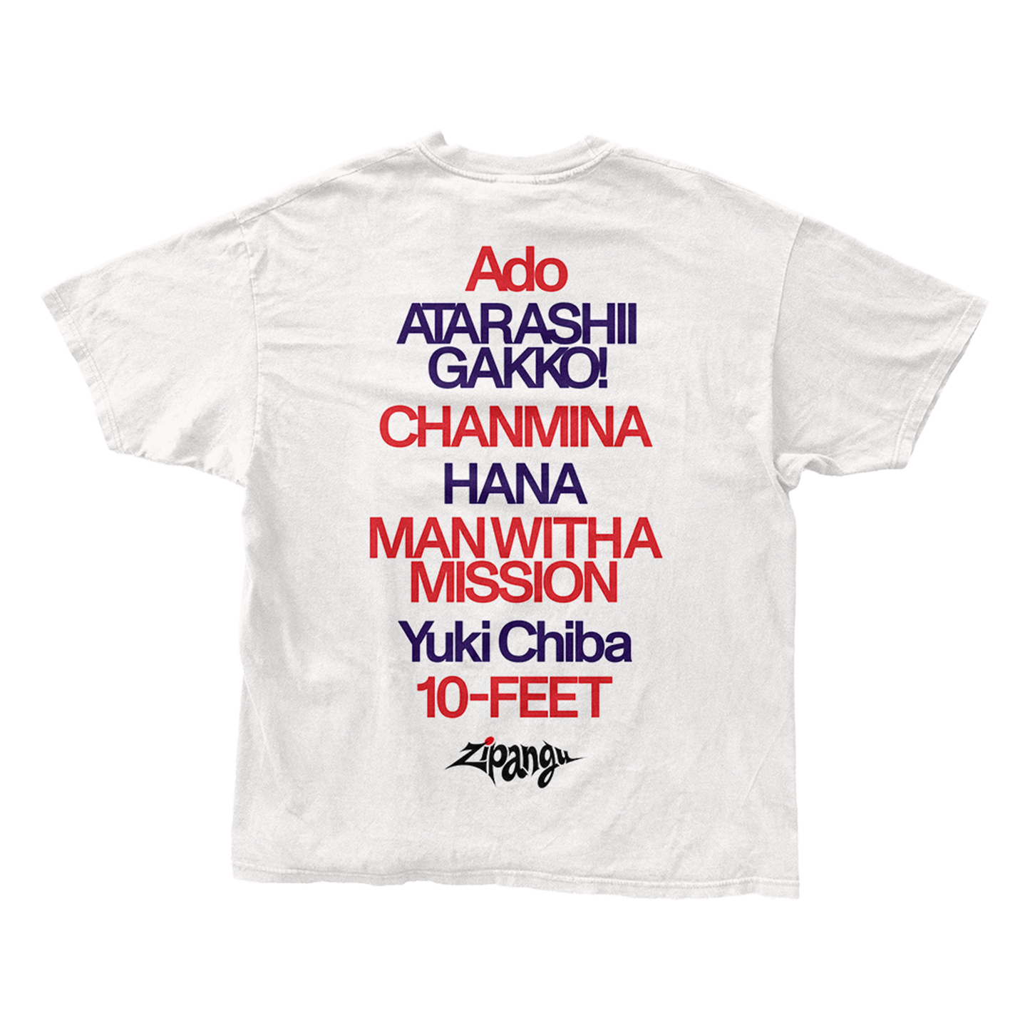 Zipangu 2026 Lineup Tee