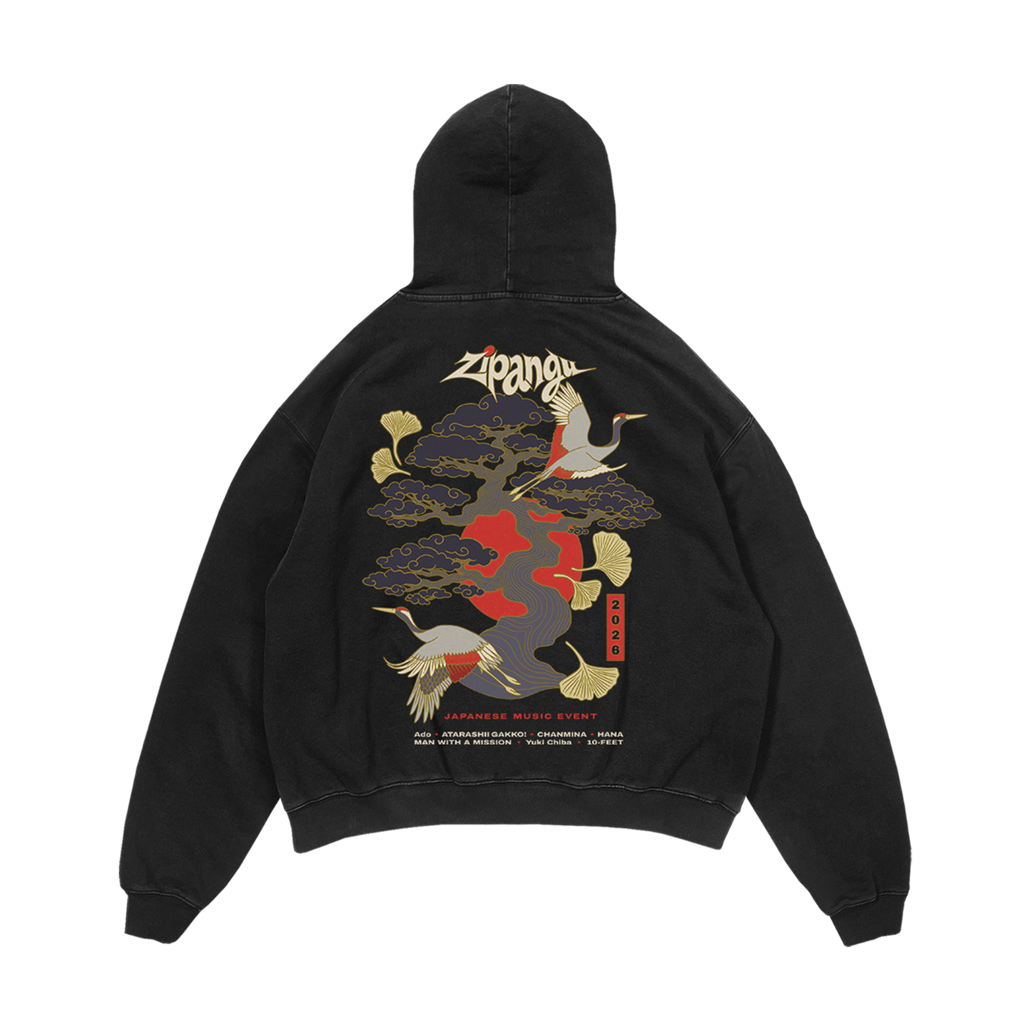 Zipangu 2026 Lineup Hoodie