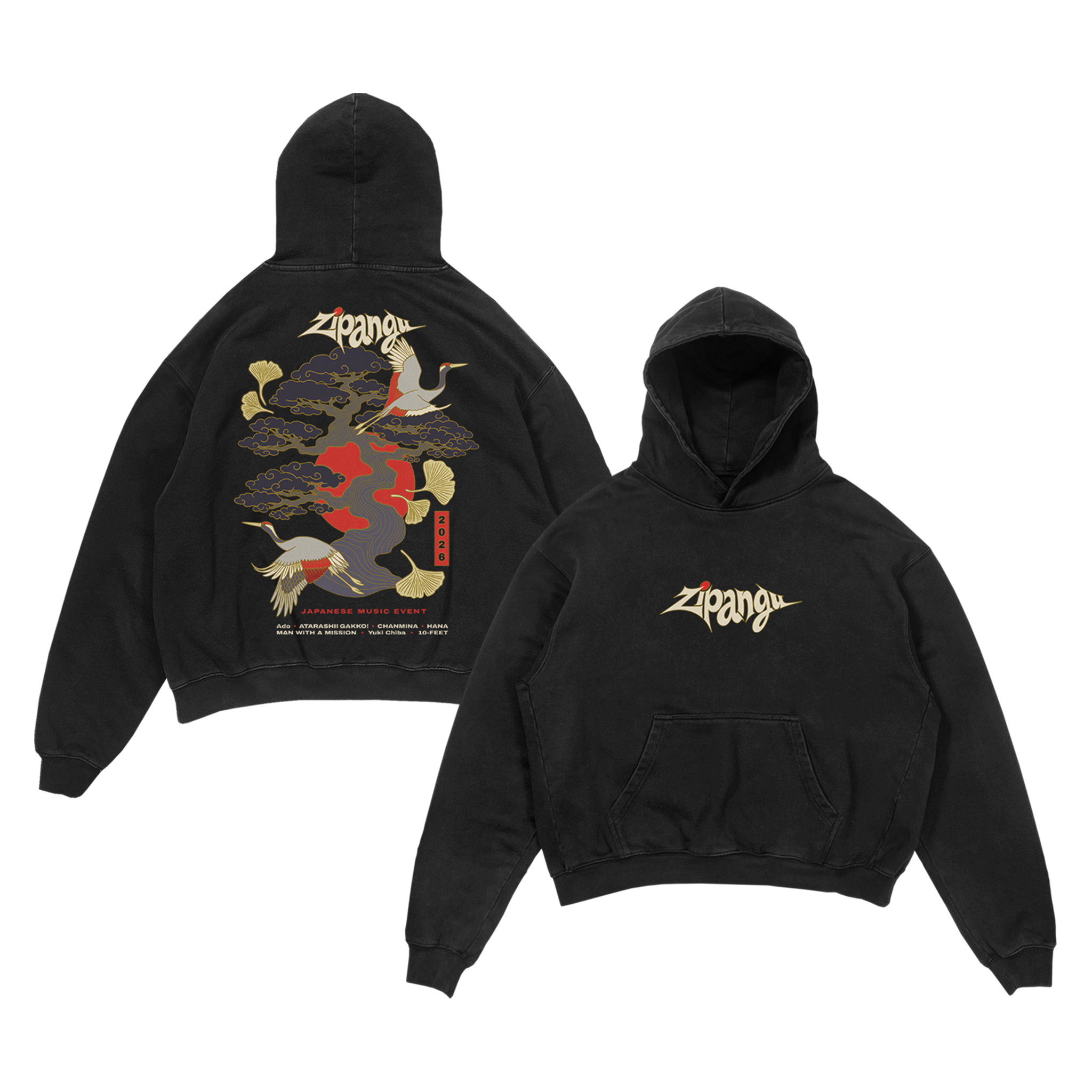 Zipangu 2026 Lineup Hoodie