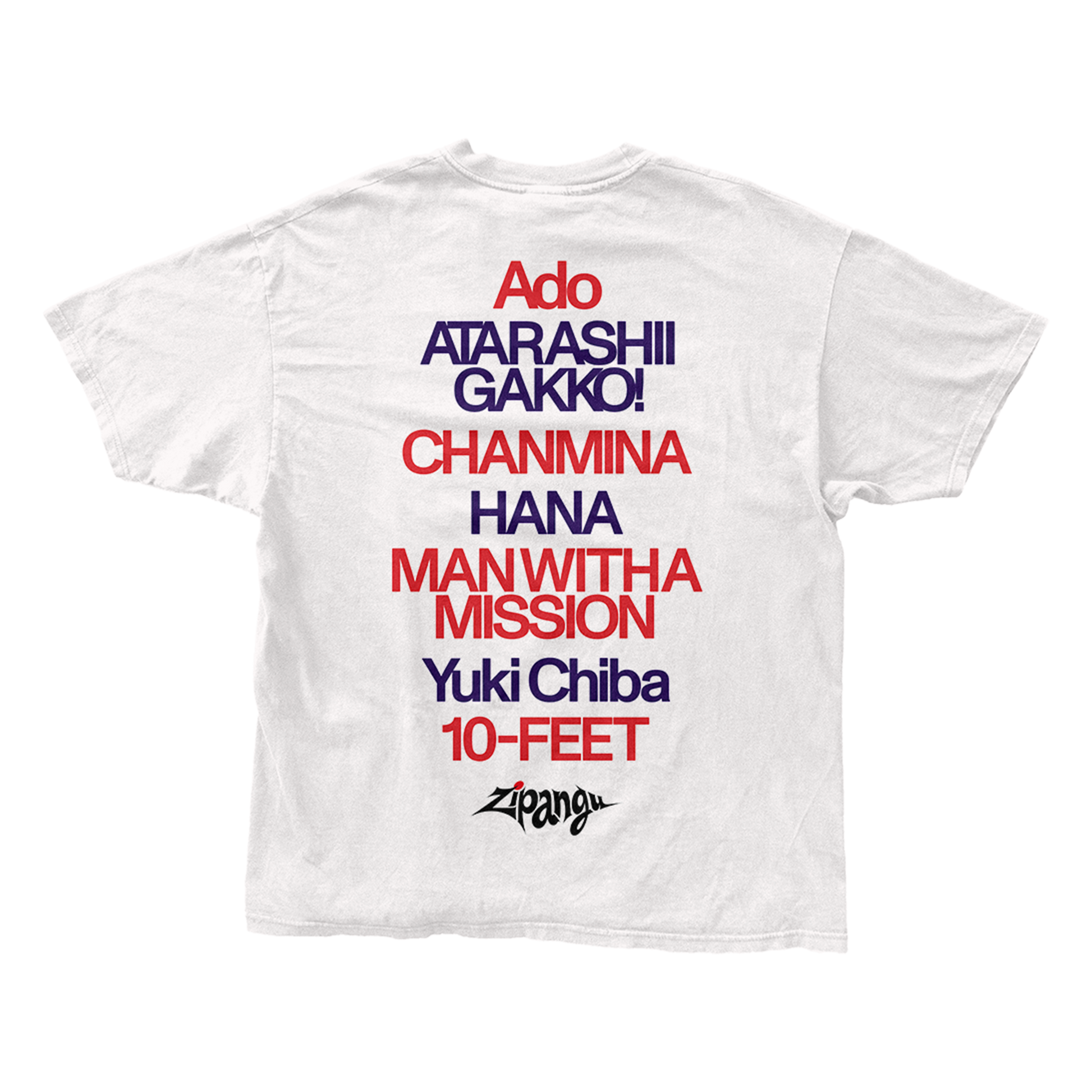 Zipangu 2026 Lineup Tee