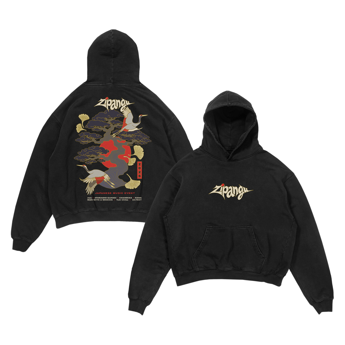 Zipangu 2026 Lineup Hoodie